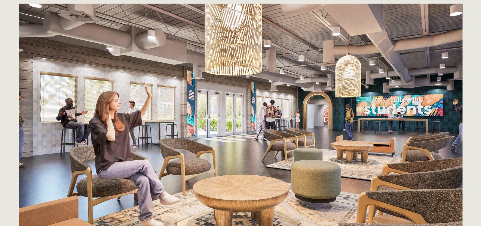 New entrance lounge
