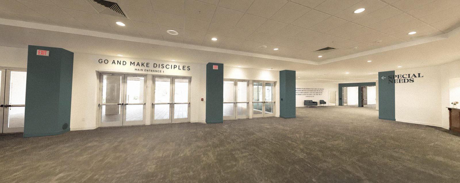 Go and Make Disciples entrance