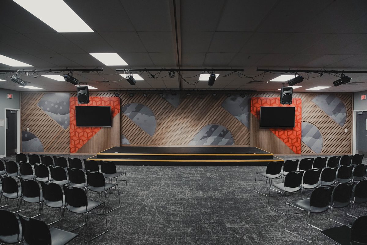 Kids worship room